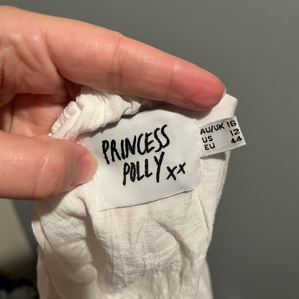 Princess Polly Danny White Mini Dress - Picture 5 of 5